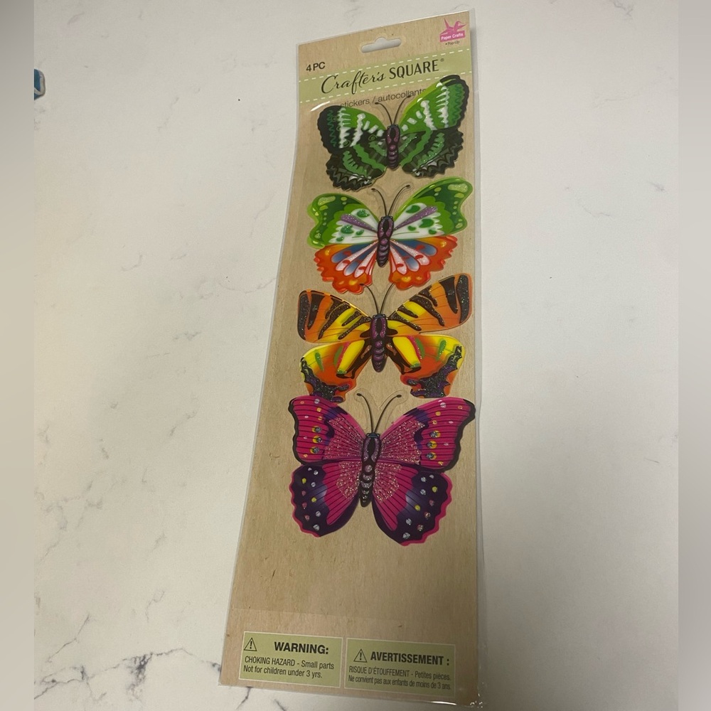 Colorful Butterfly Stickers - Picture 2 of 12